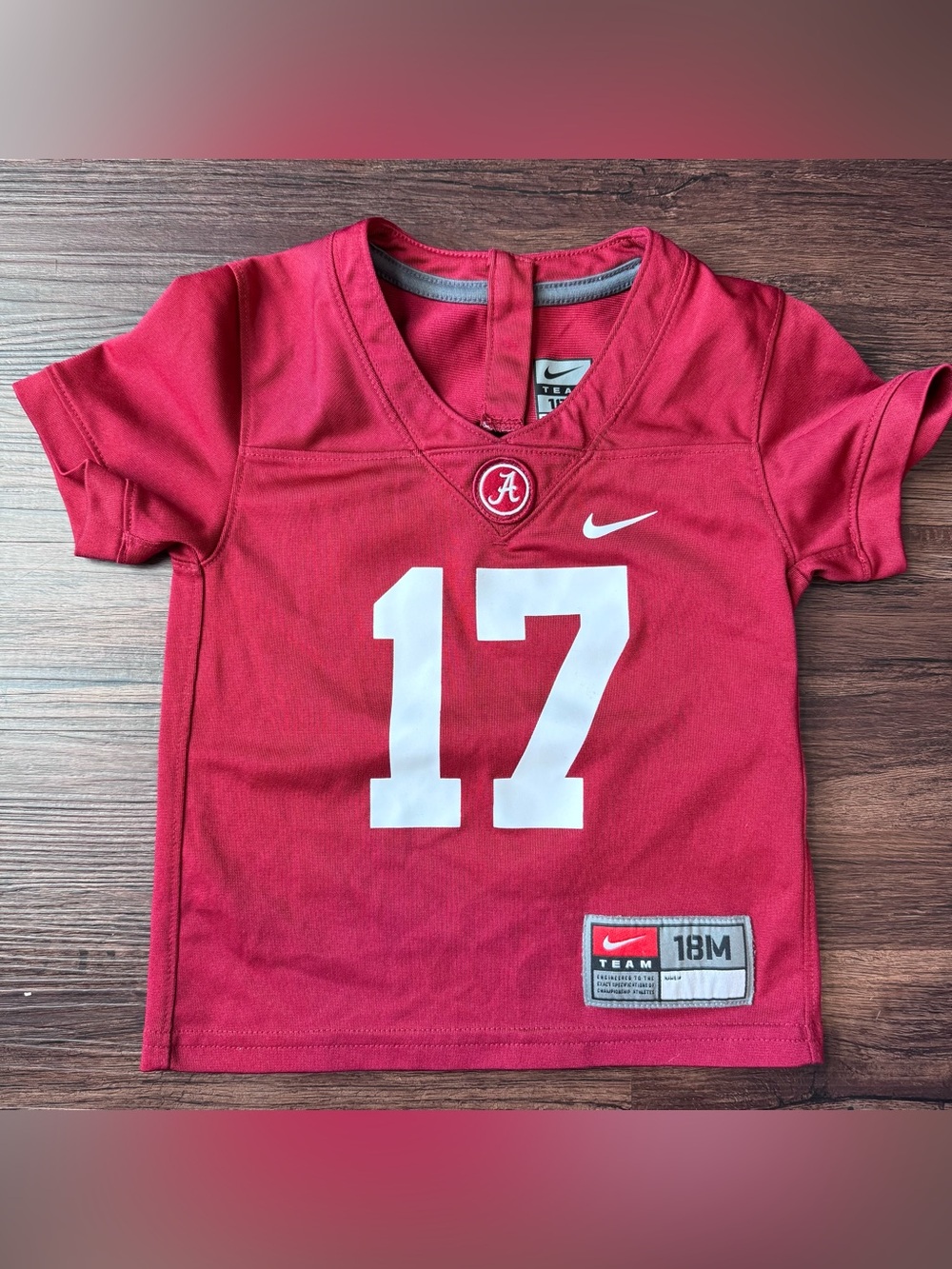 Nike Shirt Alabama Crimson Tide Football Jersey Toddler 18 Months Little Boys